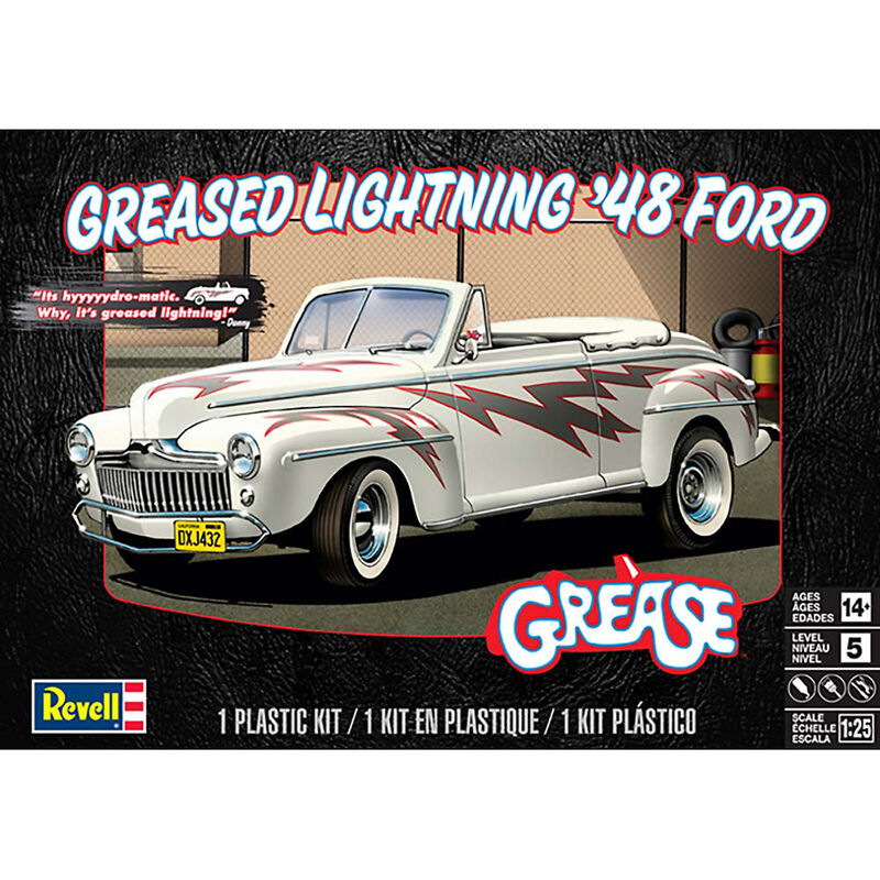 Revell 1 25 Greased Lightning 1948 Ford Convertible