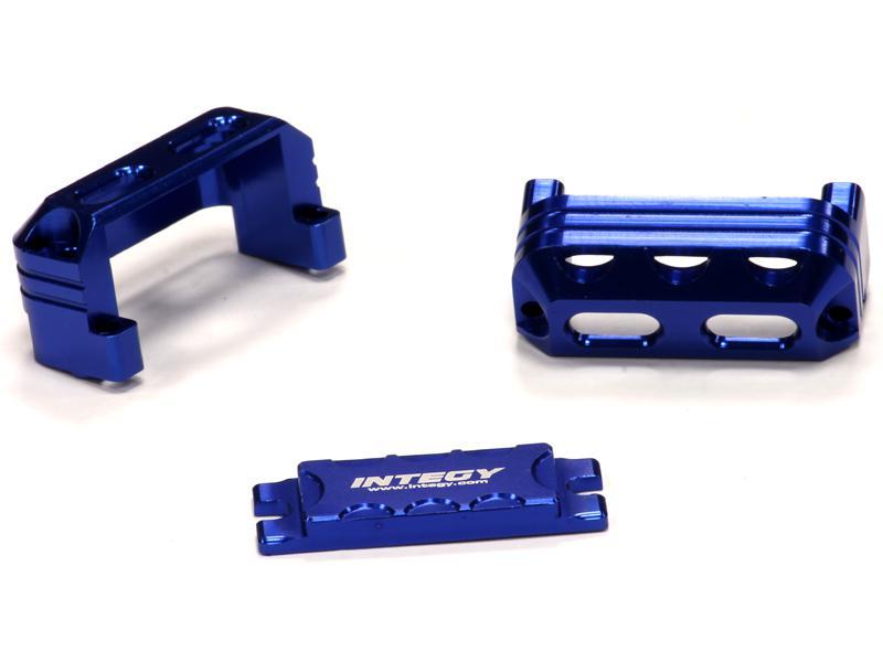 T3404blue Alloy Servo Guard Blue 1/16 E-