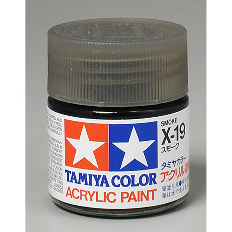 TAMIYA ACRYLIC X19 SMOKE 3/4 OZ