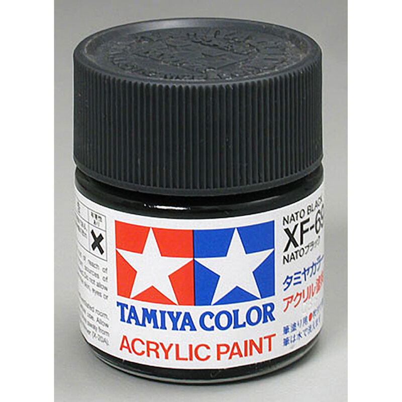 TAMIYA ACRYLIC XF-69 NATO BLACK 3/4 OZ