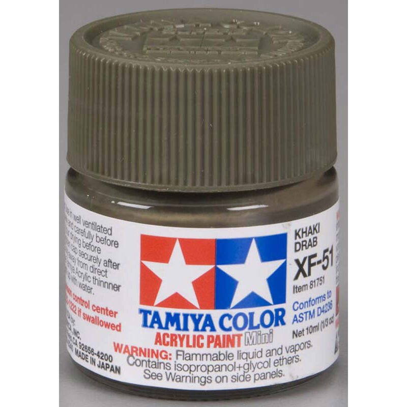 Tamiya ACRYLIC MINI XF51 KHAKI DRAB