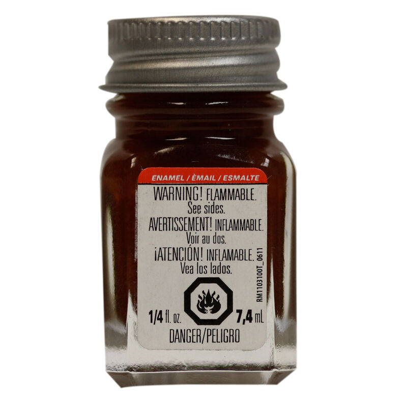 Enamel 1/4 oz Brown
