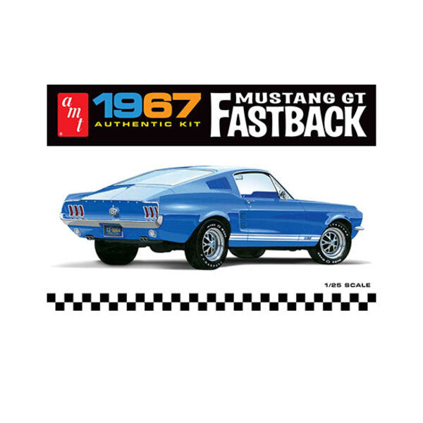 1:25 1967 Ford Mustang GT Fastback