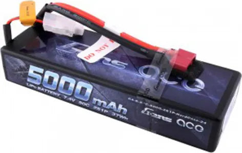 7.4V 5000 Capacity 2S Voltage 50C LiPo, Deans