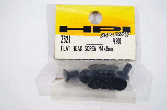 Z621 Flt Hd Screw M4x8mm (10)