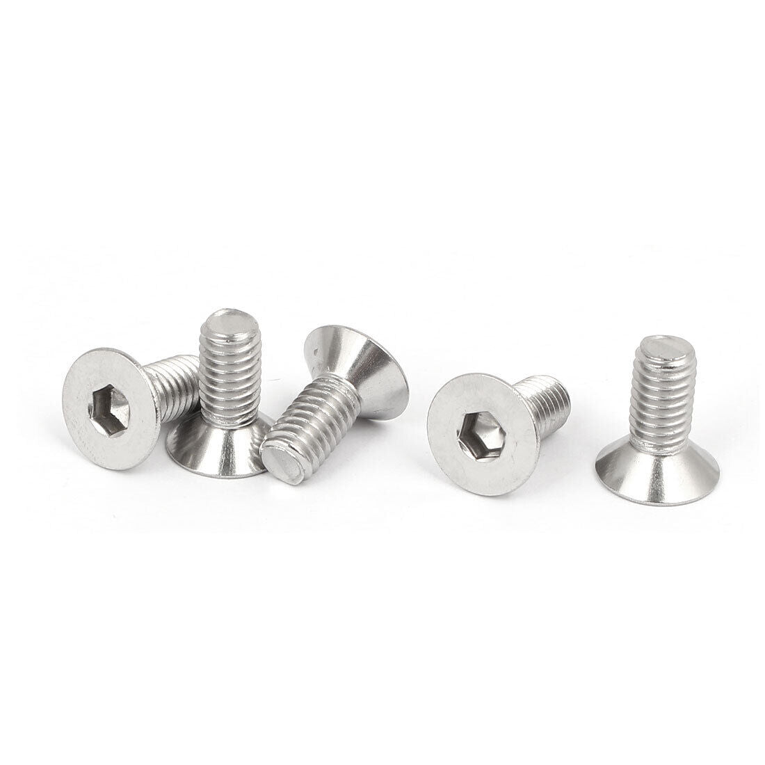 Flat Head Screw M6x14mm Hex Socket