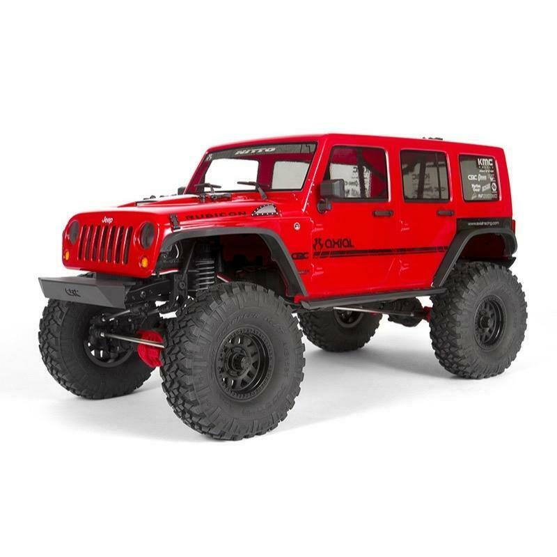 Axial 1/10 SCX10 II 2017 Jeep Wrangler Unlimited CRC 4WD Rock Crawler Brushed RTR