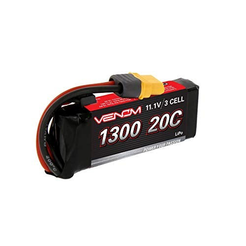 Venom 15024 3s1p 11.1v 20c 1300mah Lipo, Enchufe Universal